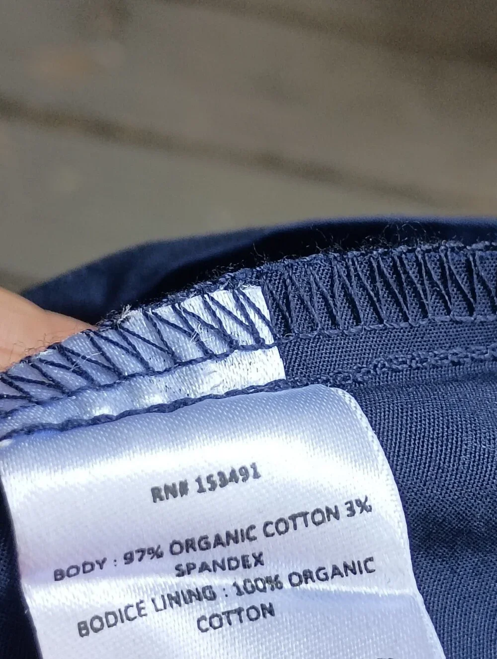 Hope & Henry Girls Organic Cotton Navy Long-Sleeve Bicycle Print Dress Size 12